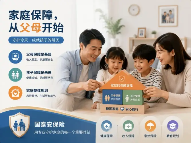 父母帮孩子买保险时，为什么也要关注家庭整体保障？