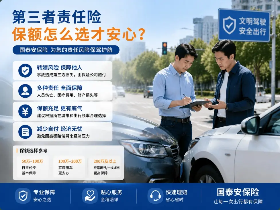 第三者责任险保额怎么选择?一场普通事故背后的风险提醒(图1) 第三者责任险保额怎么选择?一场普通事故背后的风险提醒(图1)