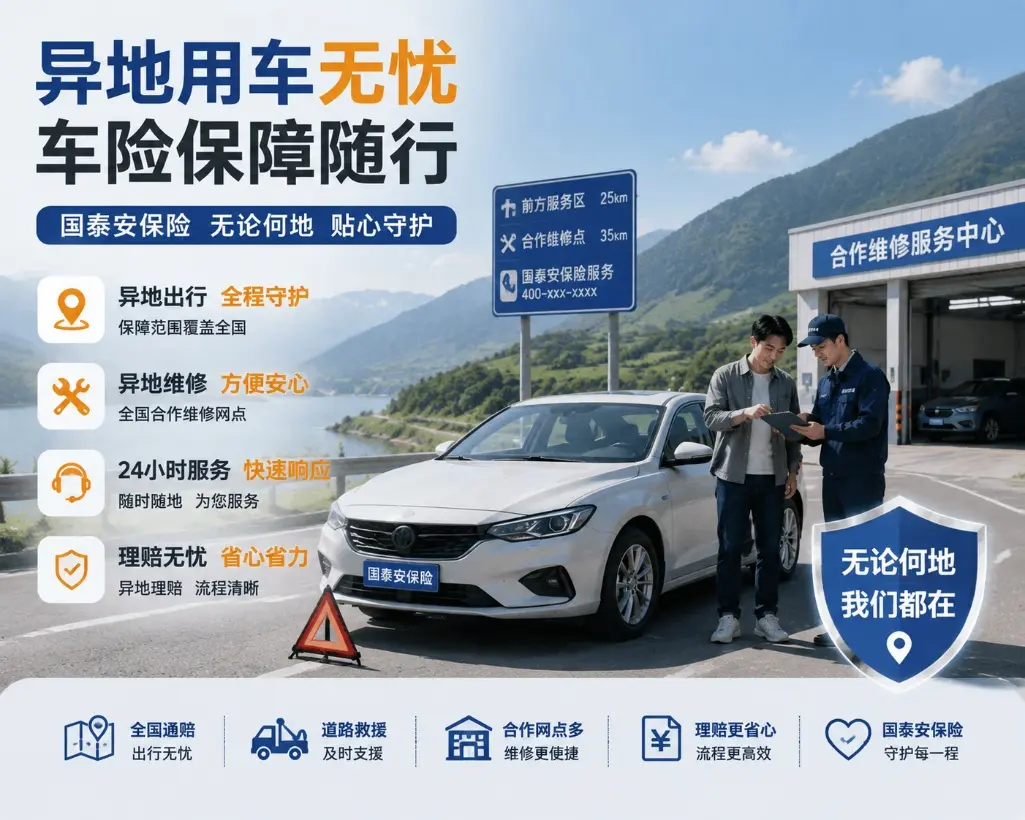 车险中的异地维修怎么选?车辆离开常住城市后保障是否方便(图1) 车险中的异地维修怎么选?车辆离开常住城市后保障是否方便(图1)